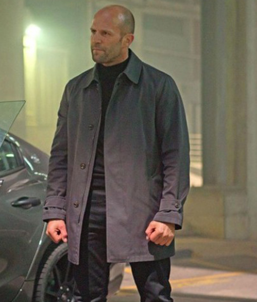 The Fate of the Furious Jason Statham Leather Coat | Fast 8 ...