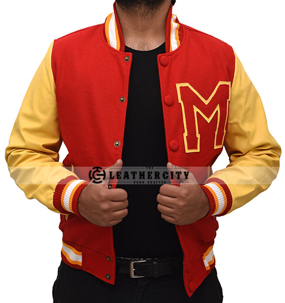 Michael Jackson Thriller “M” Logo Letterman Jacket