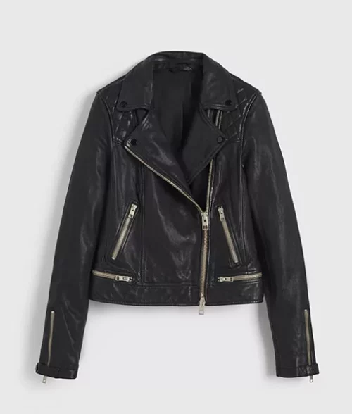 F9 The Fast Saga Letty Ortiz (Michelle Rodriguez) Moto Leather Jacket | TLC