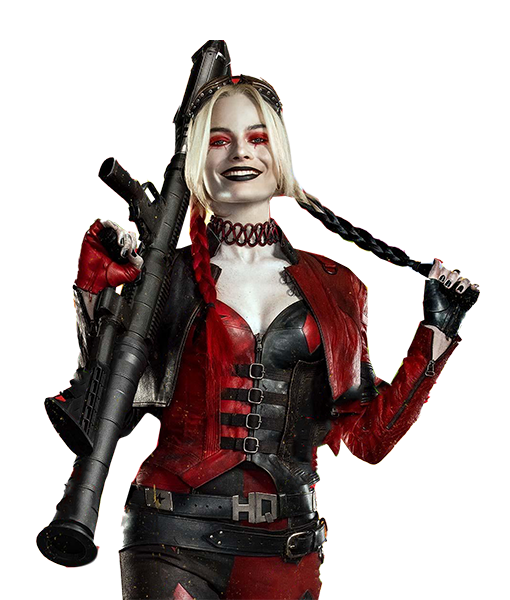 Harley Quinn's Live Fast Die Clown Red & Black Jacket From The Suicide