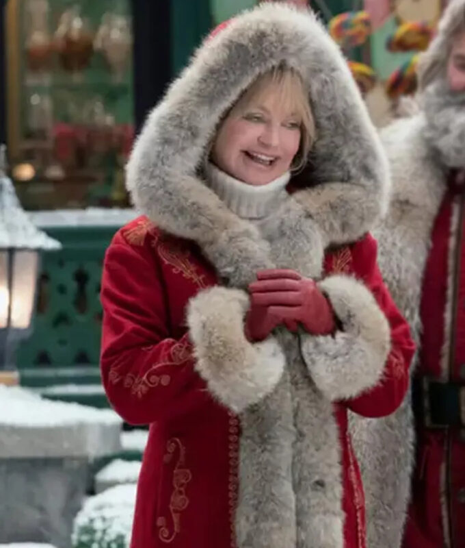 Goldie Hawn Coat Christmas Chronicles - Christmas Coat | The Leather City