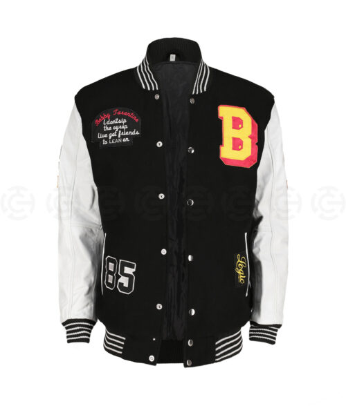 Bobby Tarantino Black and White Varsity Jacket | TLC