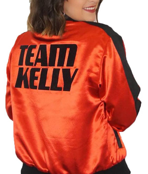 The Voice Team Kelly Orange Bomber Jacket TLC