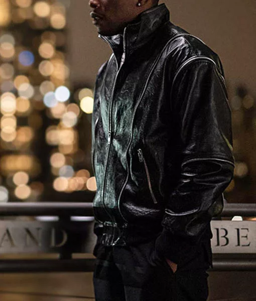Givenchy Zip Hoodie Jacket worn by Cane Tejada (Woody McClain) as seen in  Power Book II: Ghost Tv show outfits (Season 2 Episode 5)