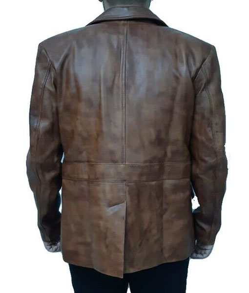 Call of Duty Black Ops Russell Adler Brown Leather Jacket | TLC