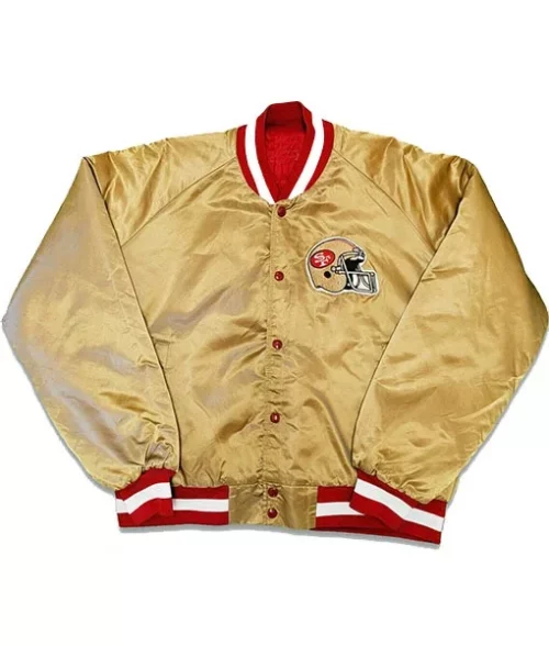 Gold 49ers Jacket - 49ers Gold Starter Jacket