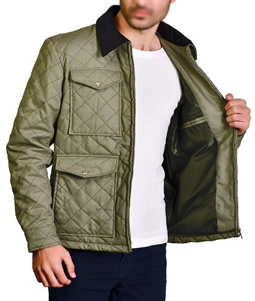 Yellow Stone - John Dutton (Kevin Costner) Quilted Jacket