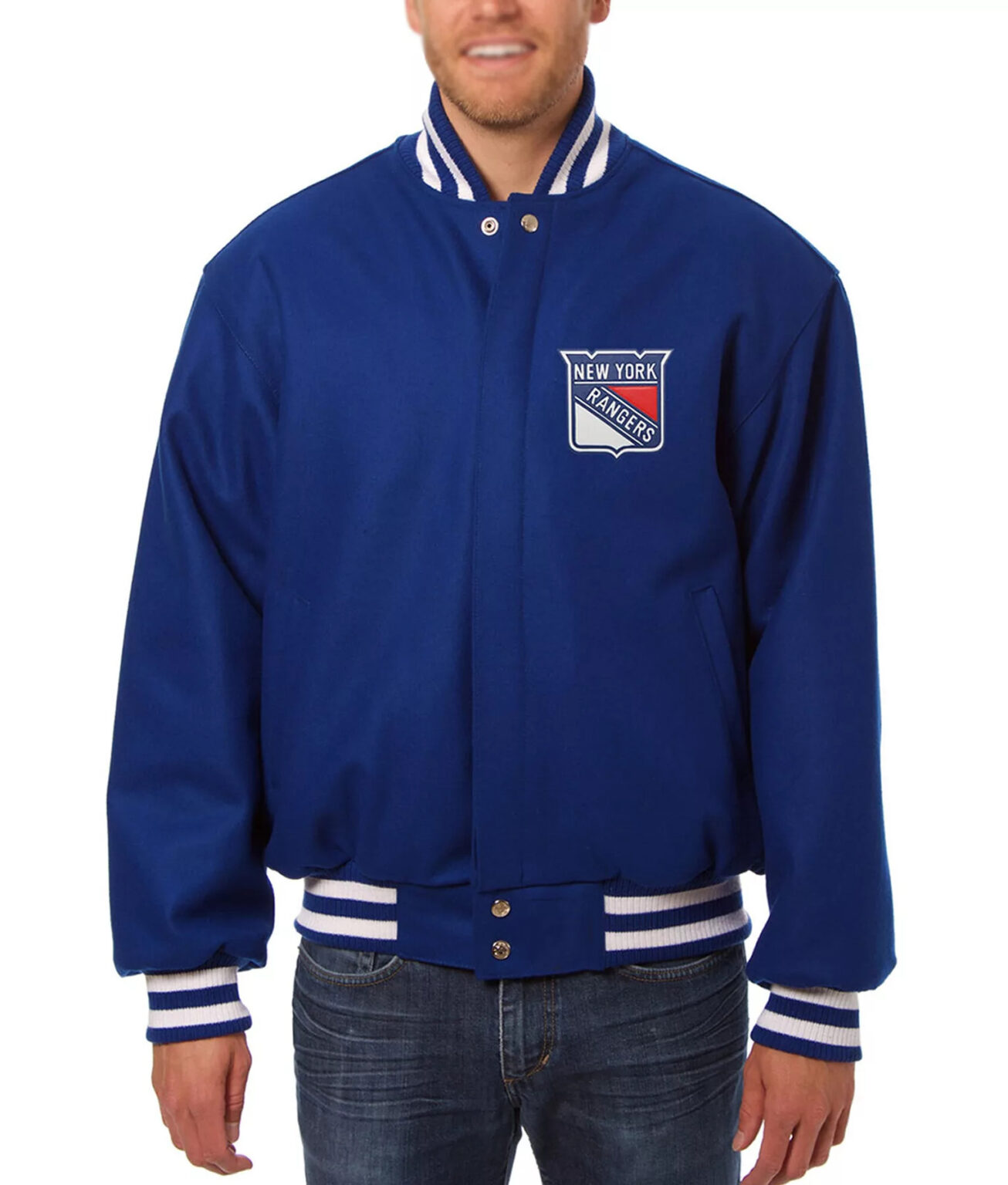 NY Rangers Varsity Jacket