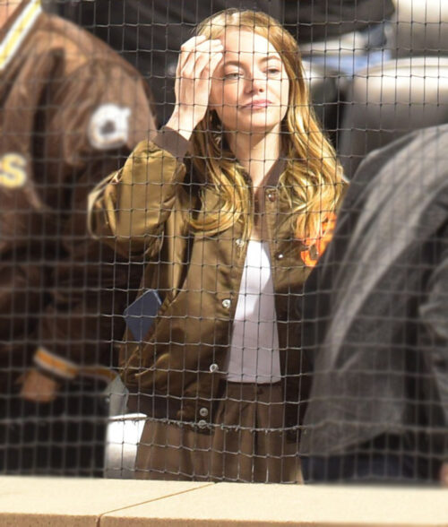 Emma Stone Padres Jacket