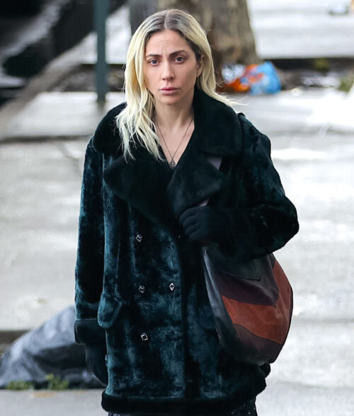 Lady Gaga Coat - Joker: Folie a Deux Lady Gaga Velvet Coat