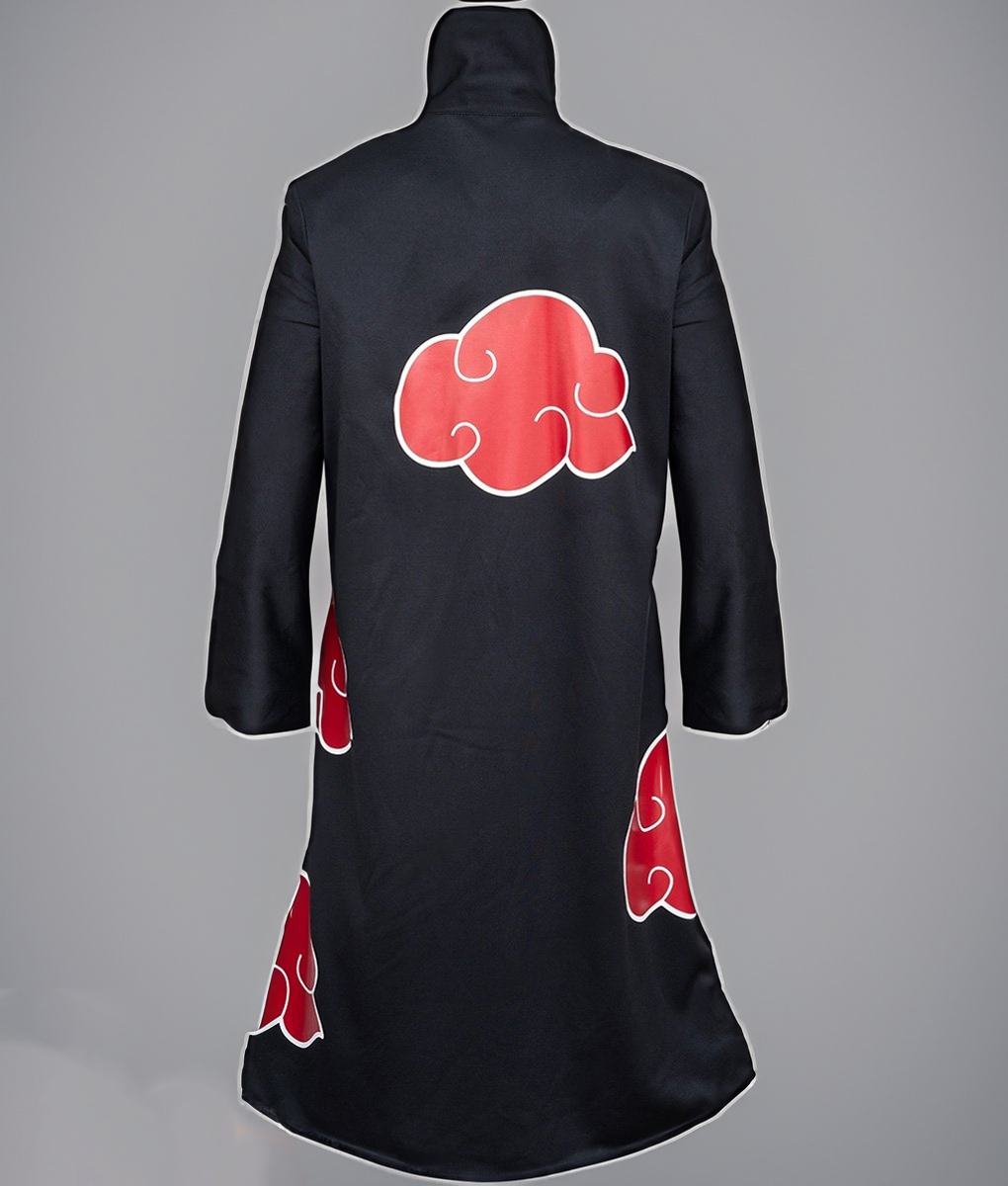 Naruto Akatsuki Black Cloak Coat