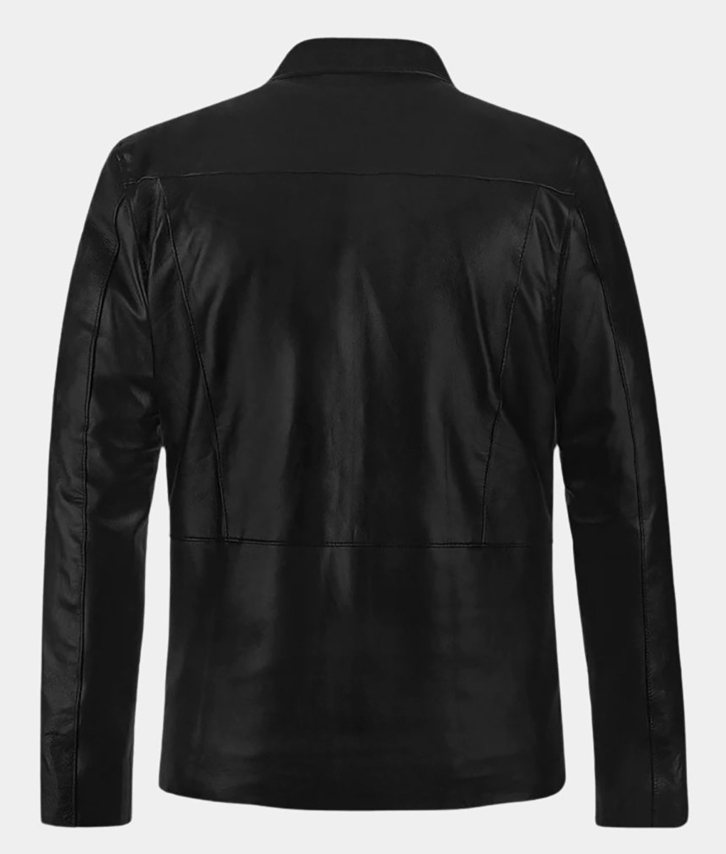 Midnight Run Jack Walsh Robert De Niro Black Leather Jacket